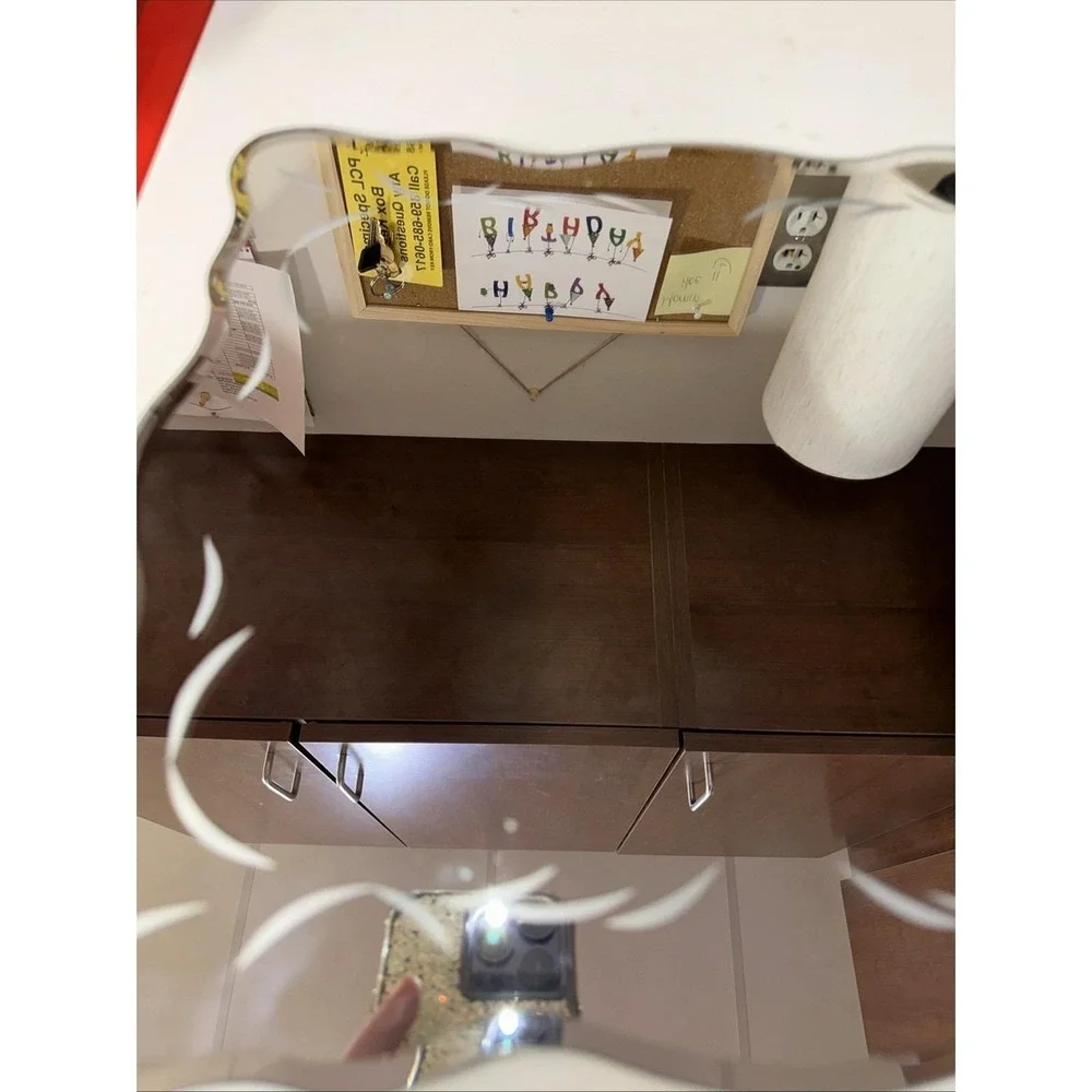 Venetian Etched Vanity Mirror 11x13‎